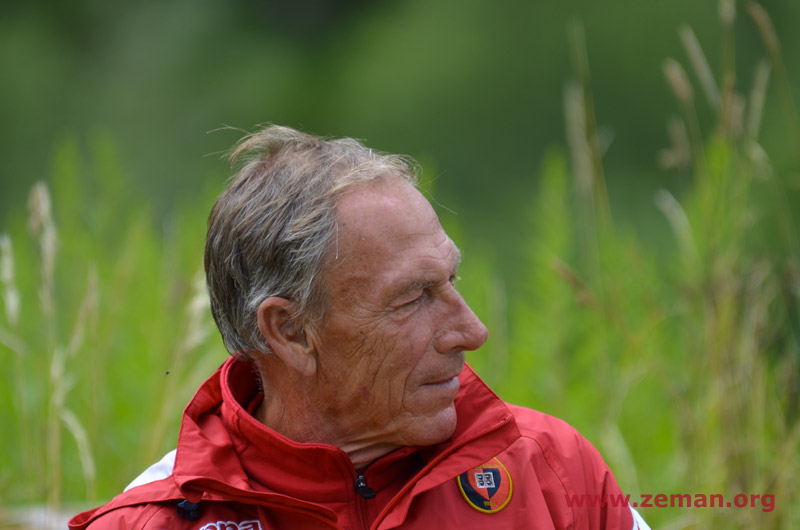 Zdenek Zeman - ritiro precampionato del Cagliari a Sappada