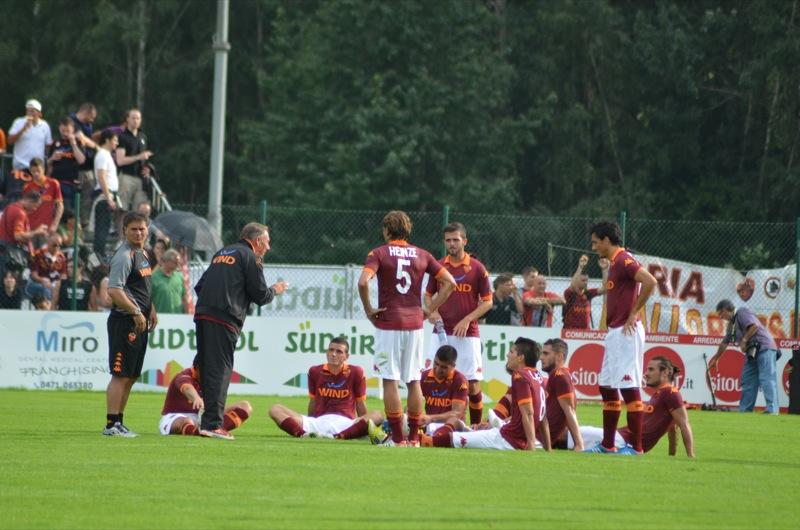 Zdenek Zeman - ritiro A.S. Roma 2012 - amichevole - 14 luglio