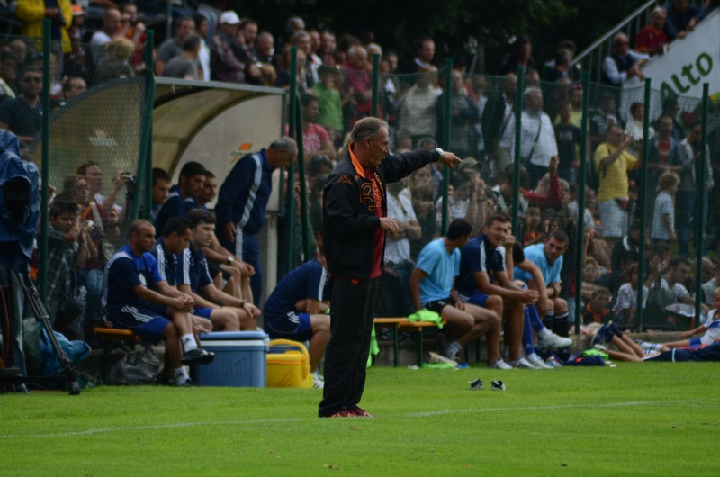 Zdenek Zeman - ritiro A.S. Roma 2012 - amichevole - 14 luglio