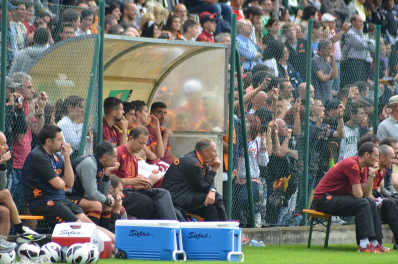 Zdenek Zeman - ritiro A.S. Roma 2012 - amichevole - 14 luglio