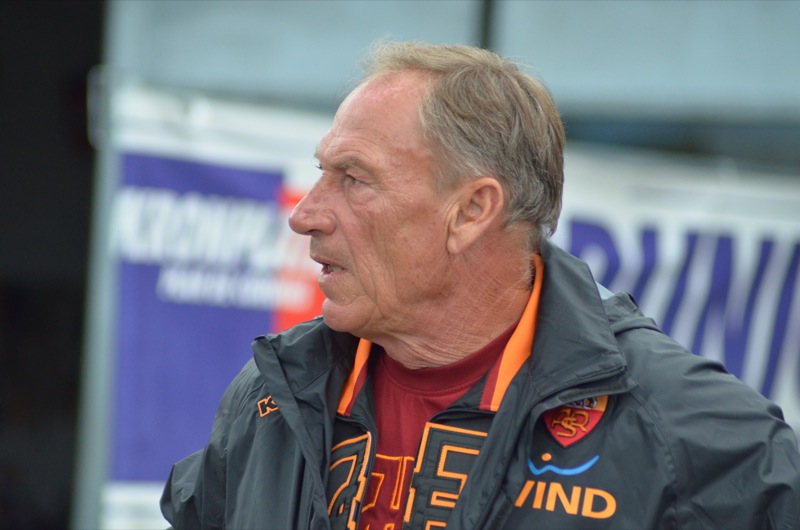 Zdenek Zeman - ritiro A.S. Roma 2012 - amichevole - 14 luglio