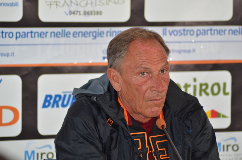 Zdenek Zeman - ritiro A.S. Roma 2012 - conferenza stampa - 14 luglio