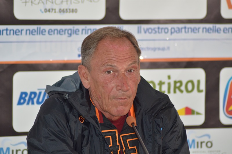 Zdenek Zeman - ritiro A.S. Roma 2012 - conferenza stampa - 14 luglio