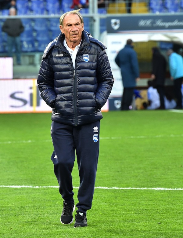 Sampdoria - Pescara 3-1: Zdenek Zeman