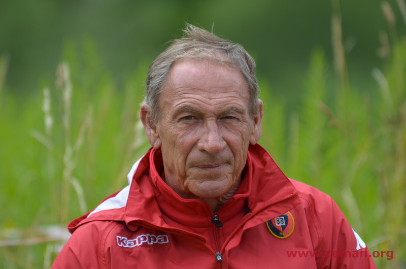 Zdenek Zeman - ritiro precampionato del Cagliari a Sappada