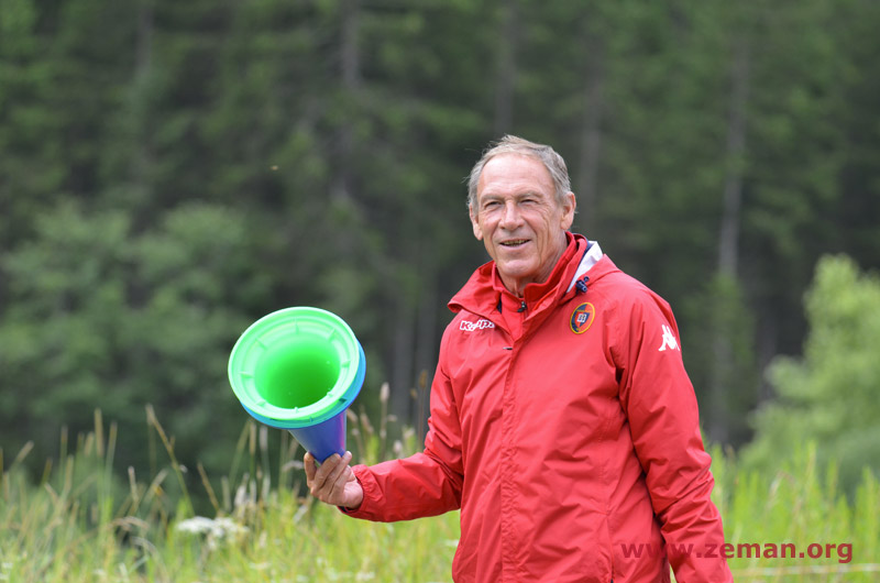 Zdenek Zeman - ritiro precampionato del Cagliari a Sappada