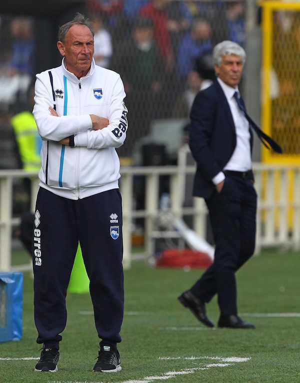 Atalanta - Pescara 3-0: Zdenek Zeman