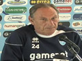 Mister Zeman alla vigilia della gara contro il Gubbio